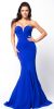 Main image of Classic Strapless Mermaid Cut Fit-N-Flare Long Prom Dress